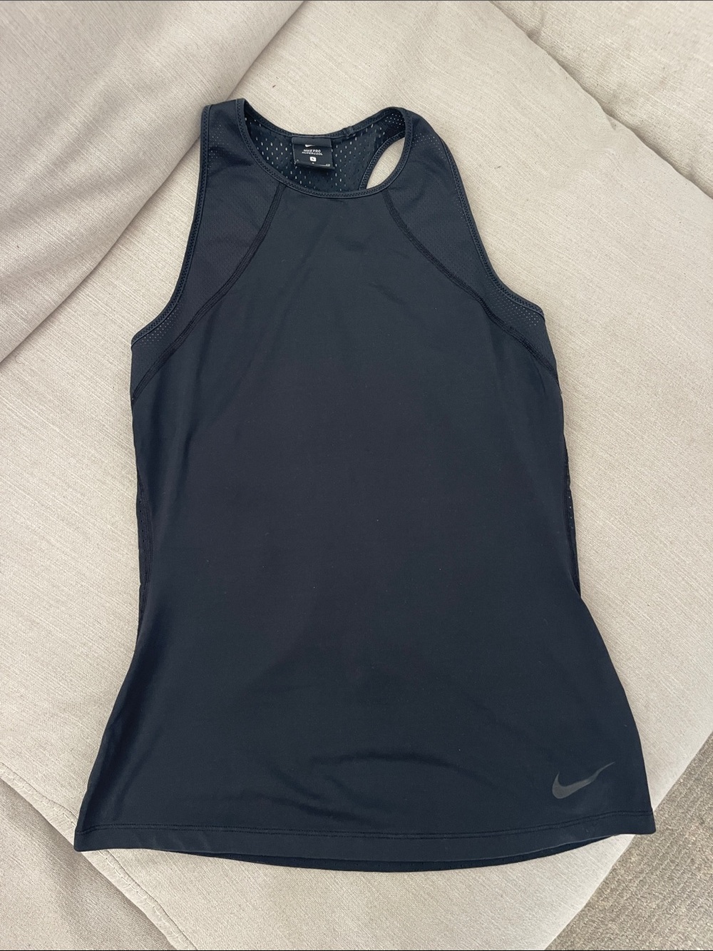 Nike Women's Black Racerback Performance Tank